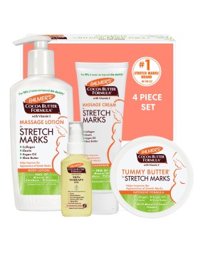 Complete Pregnancy Stretch Mark Care Kit